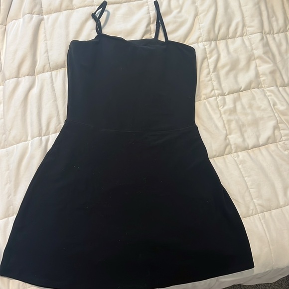 ALO Yoga Black Mini Dress - Picture 7 of 9